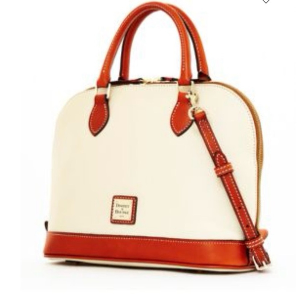 🌟Authentic Dooney & Bourke Pebble Grain Zip Zip Satchel 🌟 - Picture 5 of 11